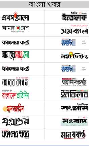 Bangla Daily Newspapers 2