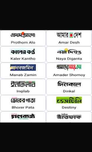 Bangla Daily Newspapers 3