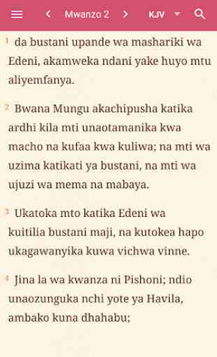 Biblia Takatifu-Kiswahili Bible 1