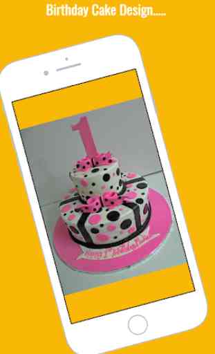 Birthday Cake Design 2