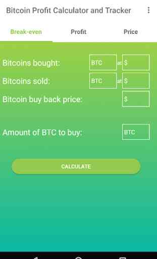 Bitcoin Profit Calculator and Tracker 1