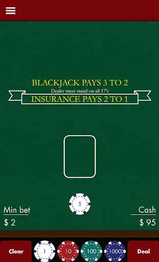 Blackjack Strategy Trainer 1