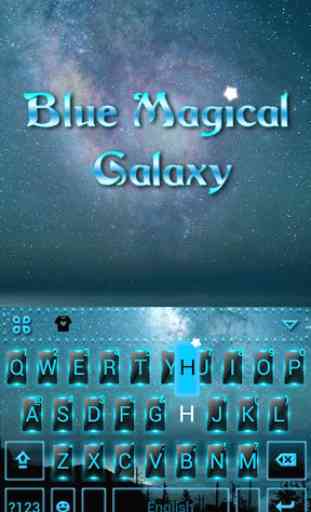 Bluemagicalgalaxy Tema Tastiera 2