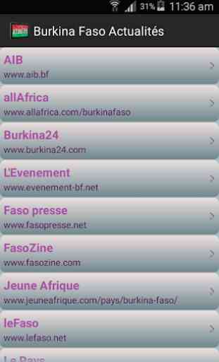 Burkina Faso Actualités 1