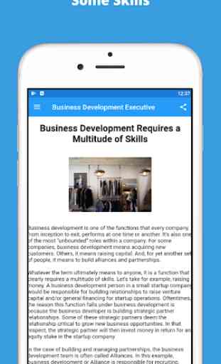 Business Development Executive Learning 3