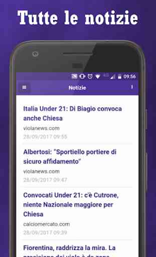 Calcio Viola News: APP per i tifosi del Fiorentina 1