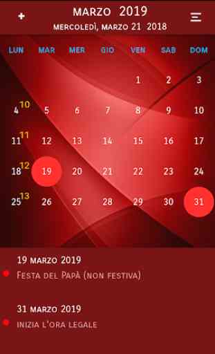 Calendario Italia 3