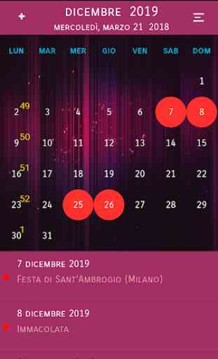 Calendario Italia 4