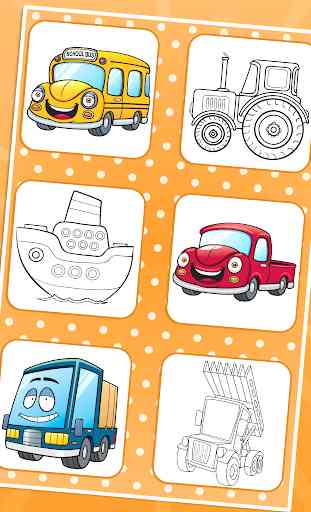 Cars Coloring Book 4