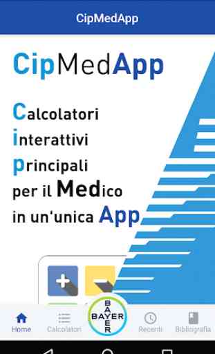 CipMedApp – applicazione per i medici 1