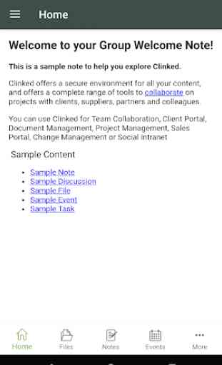 Clinked — Client & team collaboration portal 2