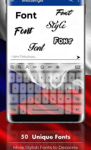 Czech Republic Flag Keyboard - Elegant Themes 4