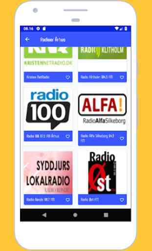 DAB + Radio Danmark - Danmarks Radio - Radio Dansk 4