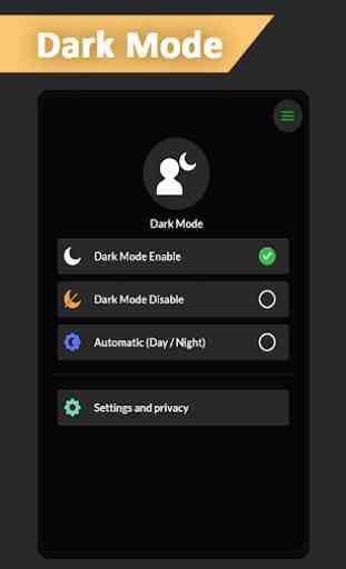 Dark Mode - Toggle for Night Mode 3