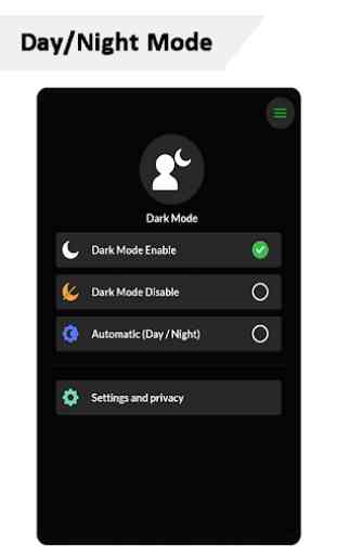 Dark Mode - Toggle for Night Mode 4