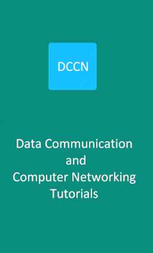 Data communication & Computer Networking -DCCN,DCN 1