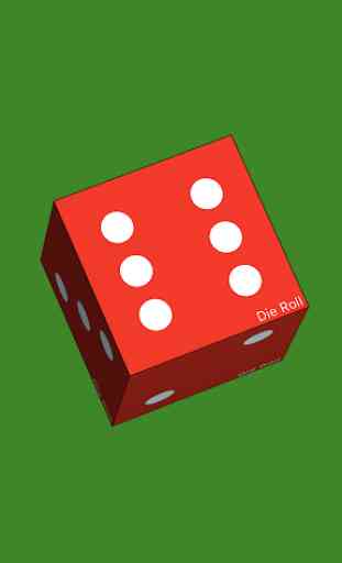 Die Roll animated dice roller 1