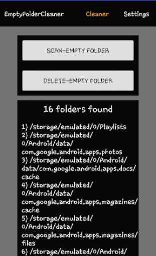 Empty Folder Cleaner 2019 1