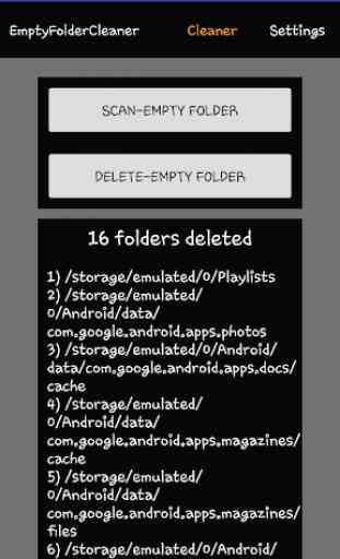 Empty Folder Cleaner 2019 2