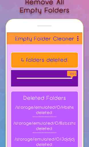 Empty Folder Cleaner - Remove Empty File Folder 4