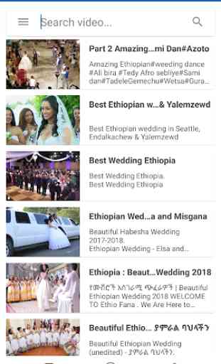 Ethiopian Wedding - Wedding, Culture Music & Video 1