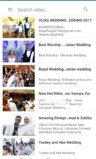 Ethiopian Wedding - Wedding, Culture Music & Video 2