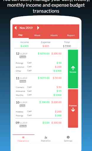 Expense manager - Income expense budget tracking 1