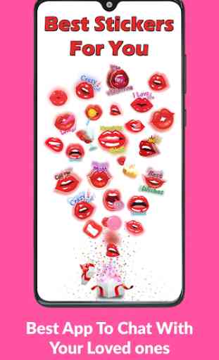 Flirty Lip Stickers for Adult Texting 2