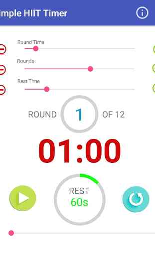 Free Simple HIIT cardio Timer (no ads) 1