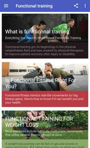 Functional strength training 1