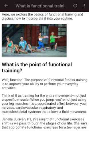 Functional strength training 3