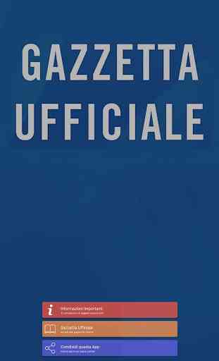 Gazzetta Ufficiale 4