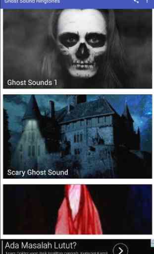 Ghost Sound Ringtones 1