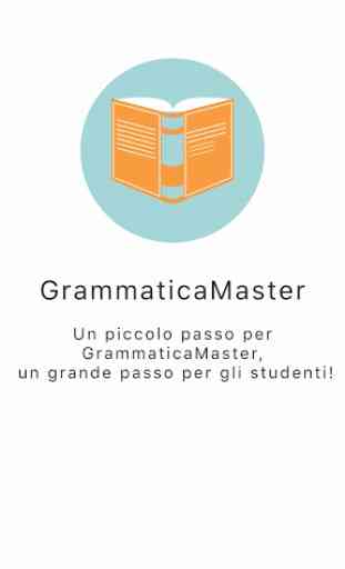 GrammaticaMaster - Analisi Grammaticale Master 1