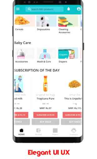 Grocery & Milk Subscription App 2