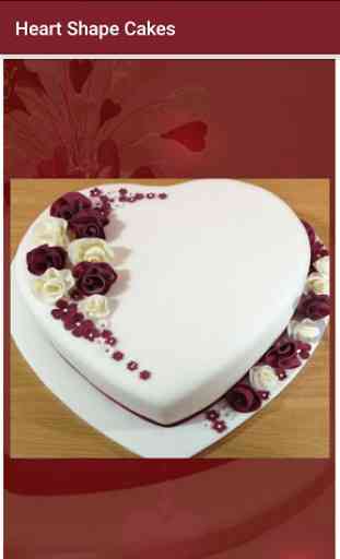 Heart Cakes Designs 3