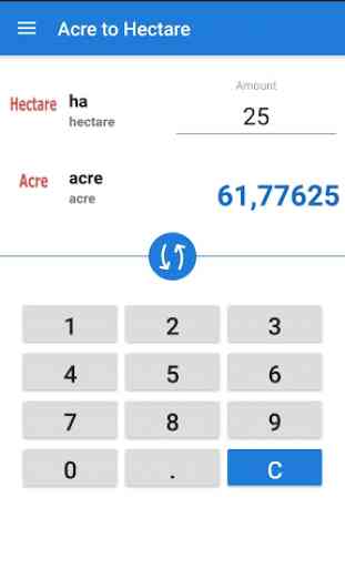 hectare to acre converter 1
