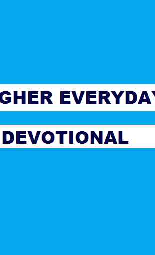 Higher Everyday 2020 (Daily Devotional) 1