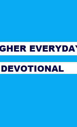Higher Everyday 2020 (Daily Devotional) 2