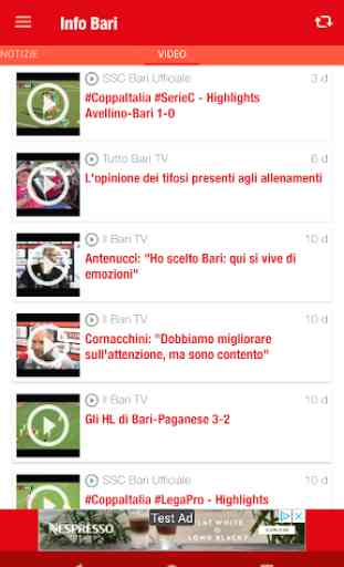 Info Bari - News Bari Calcio 4