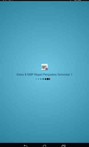 Kelas 8 SMP / MTS Mapel Penjaskes Semester 1 2