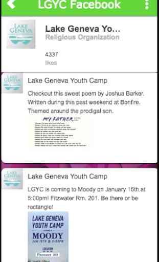 Lake Geneva Youth Camp 3