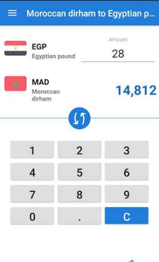 Moroccan dirham to Egyptian pound / MAD to EGP 2