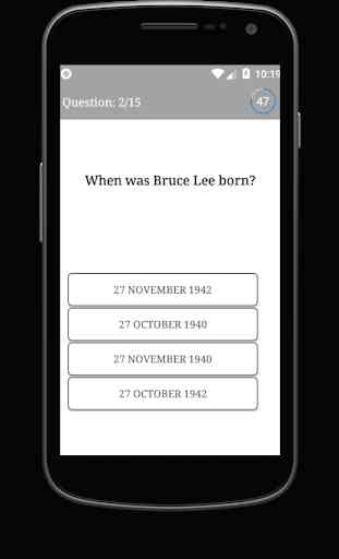 My Bruce Lee Quiz 3