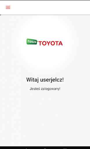 Nasza Toyota - Mobile App 1