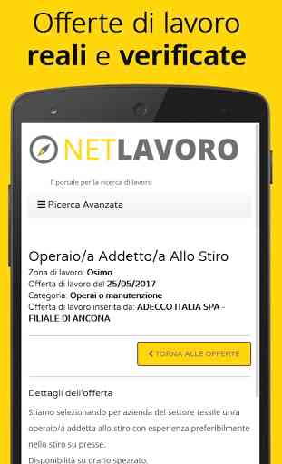 NetLavoro - Offerte di Lavoro in Italia 1