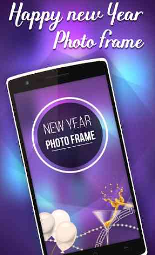 New Year Photo Frame 2019 - Photo Frame Creator 1