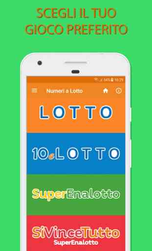 Numeri a Lotto - Generatore Numeri Casuali 2