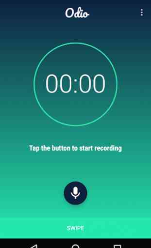 Odio - a lightweight and ad-free audio recorder 1