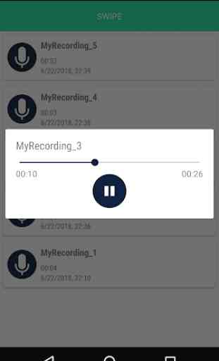 Odio - a lightweight and ad-free audio recorder 4